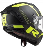 LS2 FF805 THUNDER C RACING1 MATT H-V YELLOW XS