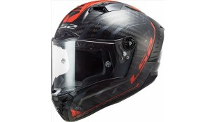 LS2 FF805 THUNDER C SPUTNIK GLOSS METAL RED L