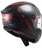 LS2 FF805 THUNDER C SPUTNIK GLOSS METAL RED XS