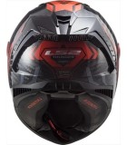 LS2 FF805 THUNDER C SPUTNIK GLOSS METAL RED XS