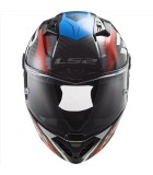 LS2 FF805 THUNDER C SUPRA RED BLUE XL