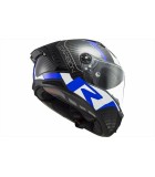 LS2 FF805 THUNDER C RACING1 BLUE WHITE XS