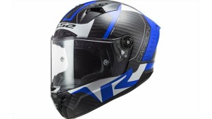 LS2 FF805 THUNDER C RACING1 BLUE WHITE XXL