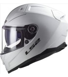 LS2 FF811 VECTOR II SOLID WHITE M ΕΞΟΠΛΙΣΜΟΣ LS2 FF811 VECTOR II WHITE GLOSS M