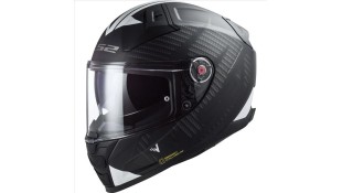 LS2 FF811 VECTOR II SPLITTER BLACK WHITE L