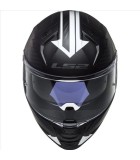 LS2 FF811 VECTOR II SPLITTER BLACK WHITE L