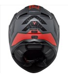 LS2 FF811 VECTOR II SPLITTER MATT TITANIUM RED S