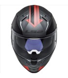 LS2 FF811 VECTOR II SPLITTER MATT TITANIUM RED S