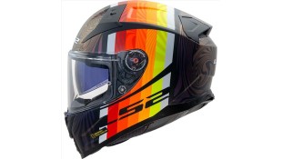 LS2 FF811 VECTOR II FREEDOM MATT BLACK CHAMELEON L