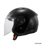 LS2 OF616 AIRFLOW II MATT BLACK S