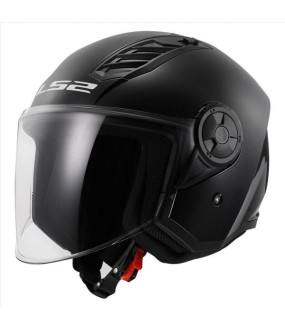LS2 OF616 AIRFLOW II GLOSS BLACK XL