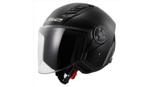 LS2 OF616 AIRFLOW II GLOSS BLACK XL LS2 OF616 AIRFLOW II GLOSS BLACK XL