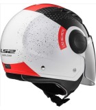 LS2 OF562 AIRFLOW CONDOR WHITE BLACK RED L