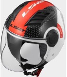 LS2 OF562 AIRFLOW CONDOR WHITE BLACK RED L