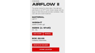 LS2 OF616 AIRFLOW II BRUSH GLOSS BLACK H-V YELLOW M