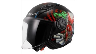 LS2 OF616 AIRFLOW II HAPPY DREAMS GLOSS XL LS2 OF616 AIRFLOW II HAPPY DREAMS GLOSS XL