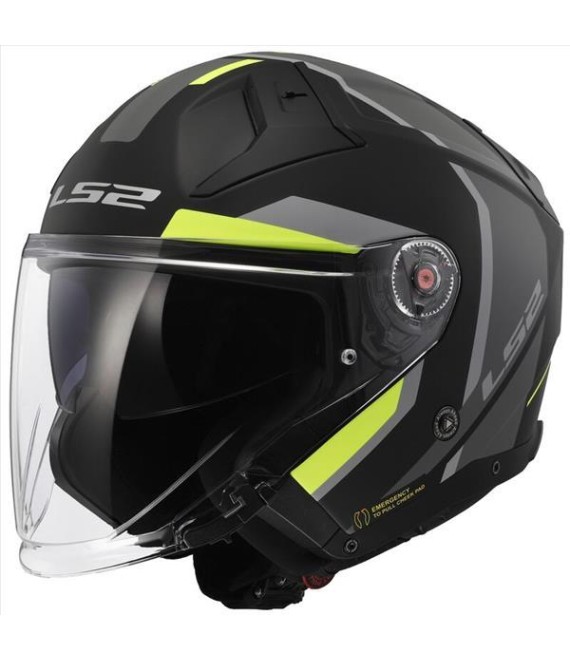 LS2 OF603 INFINITY II FOCUS MATT BLACK H-V L ΕΞΟΠΛΙΣΜΟΣ LS2 OF603 INFINITY II FOCUS MATT BLACK H-V L