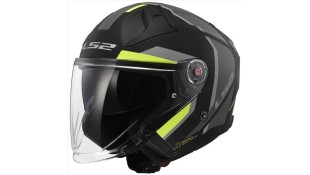 LS2 OF603 INFINITY II FOCUS MATT BLACK H-V S