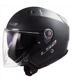 LS2 OF603 INFINITY II MATT BLACK L