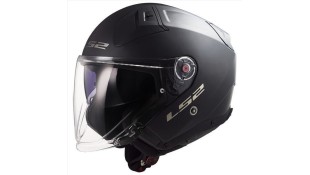 LS2 OF603 INFINITY II MATT BLACK S