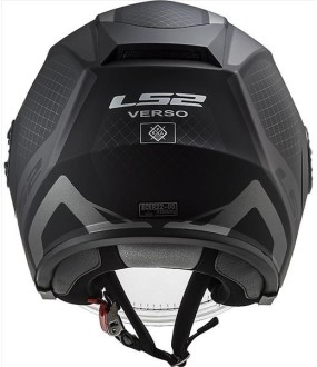 LS2 OF570 VERSO MARKER MATT BLACK TITANIUM L ΕΞΟΠΛΙΣΜΟΣ