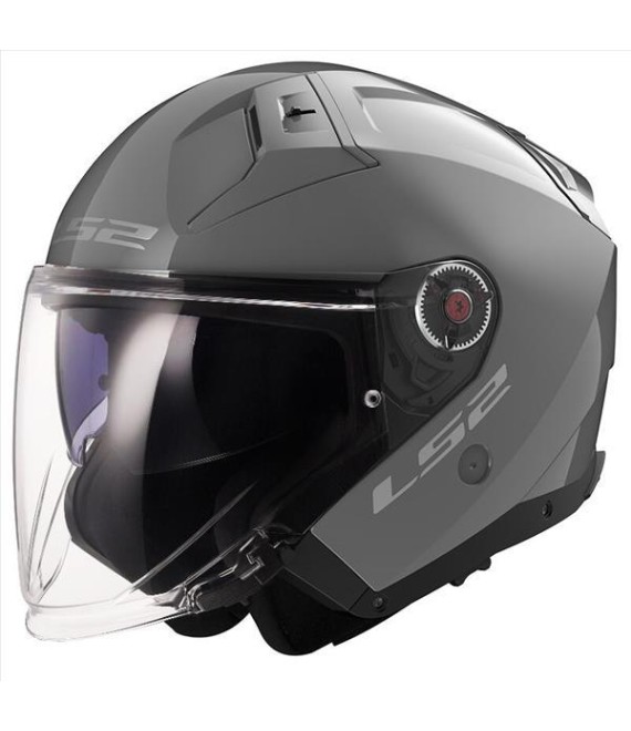 LS2 OF603 INFINITY II GLOSS NARDO GREY L ΕΞΟΠΛΙΣΜΟΣ LS2 OF603 INFINITY II GLOSS NARDO GREY L