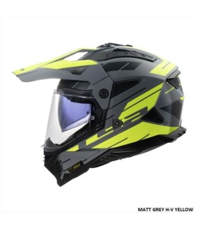 LS2 MX702 PIONEER II NAMIB GLOSS WHITE BLUE RED M