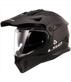 LS2 MX702 PIONEER II BLACK MATT S