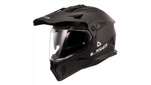 LS2 MX702 PIONEER II BLACK MATT XL