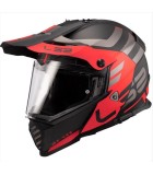 LS2 MX436 PIONEER EVO ADVENTURER MATT BLACK RED XXL ΕΞΟΠΛΙΣΜΟΣ