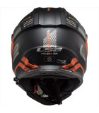 LS2 MX436 PIONEER EVO ADVENTURER M.BLACK ORANGE 3XL ΕΞΟΠΛΙΣΜΟΣ