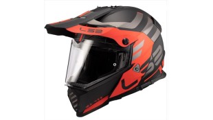 LS2 MX436 PIONEER EVO ADVENTURER M.BLACK ORANGE XXL ΕΞΟΠΛΙΣΜΟΣ