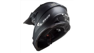 LS2 MX437 FAST EVO MATT BLACK XS ΕΞΟΠΛΙΣΜΟΣ