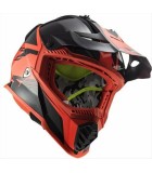 LS2 MX437 FAST EVO ROAR MATT BLACK RED XS ΕΞΟΠΛΙΣΜΟΣ