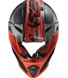 LS2 MX437 FAST EVO ROAR MATT BLACK RED XS ΕΞΟΠΛΙΣΜΟΣ