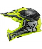 LS2 MX437 FAST EVO CRUSHER BLACK H-V YELLOW 3XL ΕΞΟΠΛΙΣΜΟΣ