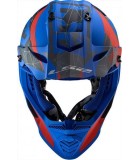 LS2 MX437 FAST EVO ALPHA MATT BLUE 3XL ΕΞΟΠΛΙΣΜΟΣ