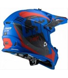 LS2 MX437 FAST EVO ALPHA MATT BLUE 3XL ΕΞΟΠΛΙΣΜΟΣ