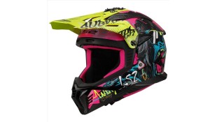 LS2 MX708 FAST II GORILLA GLOSS PURPLE H-V YELLOW XL LS2 MX708 FAST II GORILLA GLOSS PURPLE H-V YELLOW XL