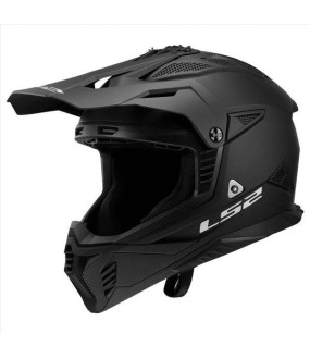 LS2 MX708 FAST II MATT BLACK L