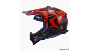 LS2 MX708 FAST II WASH GLOSS RED L