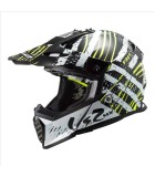 LS2 MX437 FAST EVO VERVE BLACK WHITE XXL ΕΞΟΠΛΙΣΜΟΣ