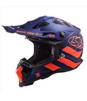 LS2 MX700 SUBVERTER CARGO M.BLUE FLUO ORANGE 3XL ΕΞΟΠΛΙΣΜΟΣ