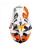 LS2 MX700 SUBVERTER ASTRO GLOSS WHITE ORANGE 3XL ΕΞΟΠΛΙΣΜΟΣ