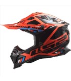 LS2 MX700 SUBVERTER EVO II STOMP FLUO ORANGE BLACK XL