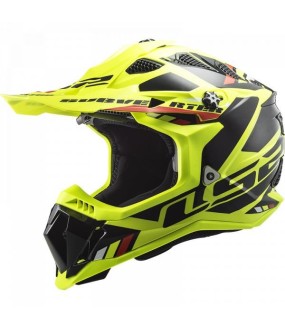 LS2 MX700 SUBVERTER STOMP H-V YELLOW BLACK 3XL ΕΞΟΠΛΙΣΜΟΣ