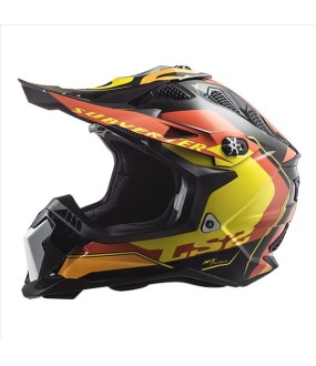 LS2 MX700 SUBVERTER ARCHED BLACK YELLOW RED 3XL ΕΞΟΠΛΙΣΜΟΣ