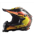 LS2 MX700 SUBVERTER ARCHED BLACK YELLOW RED M ΕΞΟΠΛΙΣΜΟΣ