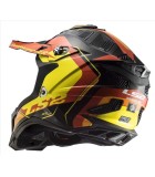 LS2 MX700 SUBVERTER ARCHED BLACK YELLOW RED XS ΕΞΟΠΛΙΣΜΟΣ