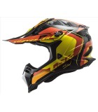 LS2 MX700 SUBVERTER ARCHED BLACK YELLOW RED XS ΕΞΟΠΛΙΣΜΟΣ